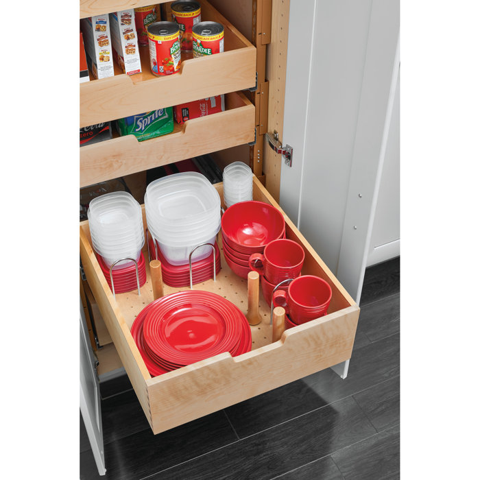 RevAShelf Wood Pilaster System Pull Out Pantry Wayfair